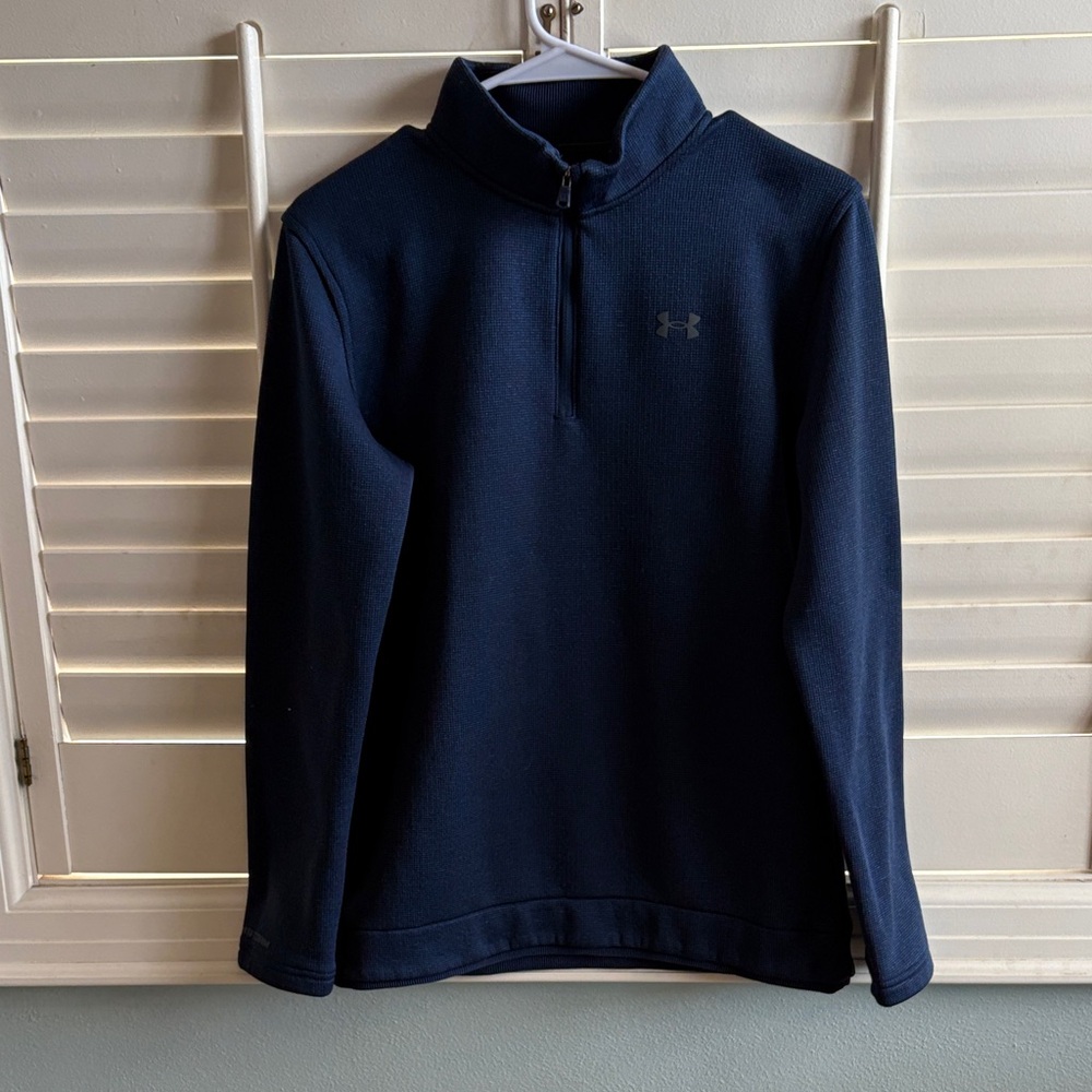 Under Armour Dark Blue Quarter-Zip Pullover